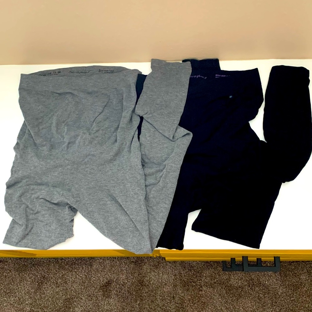 Seraphine Bamboo Over Bump Maternity Leggings